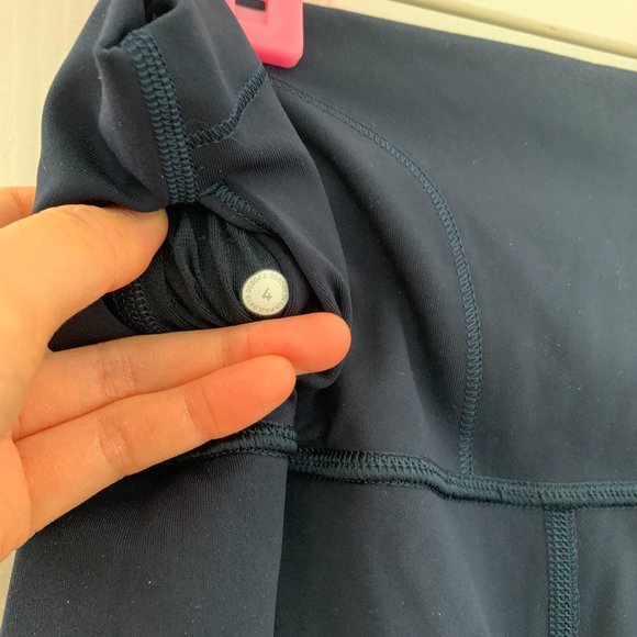 Lululemon Wunder Under High-Rise Tight 25" *Full-On Luxtreme True Navy Size 4 - Picture 16 of 16